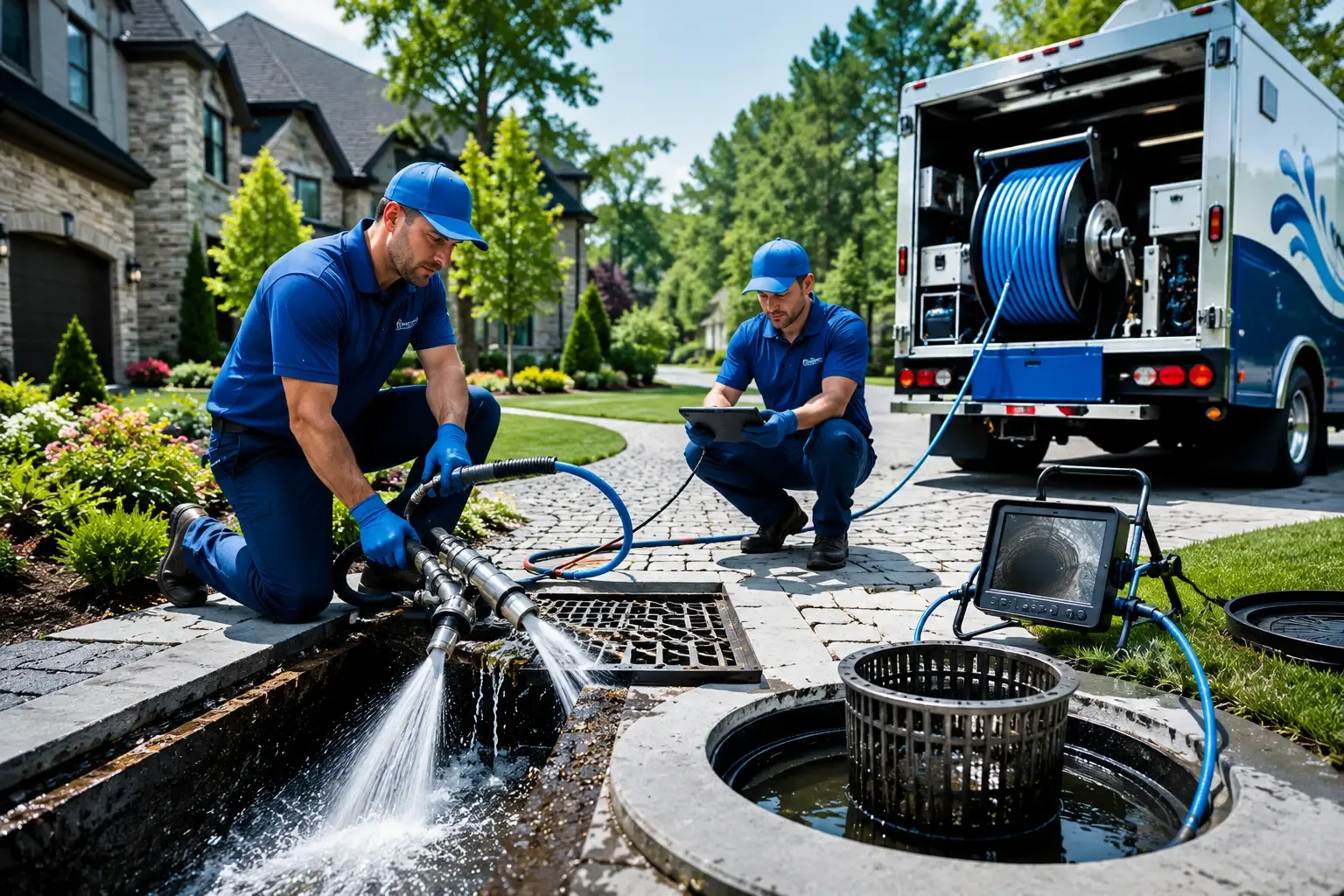 Local outdoor drain cleaning professionals in Columbus, OH